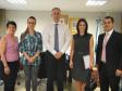 Da esquerda para a direita: Celina Teixeira (Servidora), Francine Castro do Vale (Servidora), Dr. Julio Cesar Zem Cardozo (Procurador-Geral do Estado), Dra. Adriana Ribeiro Gonçalves (Procuradora), Dr. Guilherme Freire de Melo Barros (Procurador). 