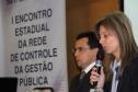 Procuradora Leila Cuellar dá as boas vindas em nome da Procuradora-Geral em exercício, Marisa Zandonai