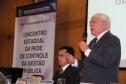 O ministro aposentado do TCU Ubirajara Aguiar fez a palestra de abertura