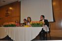 Mesa composta pela Procuradora-geral do Estado, Dra. Marisa Zandonai; Dra. Eunice Fumagalli Martins e Scheer, Presidente da APEP; Dra. Andréa Margarethe Rogoski Andrade, Corregedora-geral e Dr. Bráulio Cesco Fleury, Chefe de gabinete da PGE.