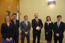 Dra. Paula Schmitz de Schmitz, Dr. Paulo Sérgio Rosso, Dr. Ubirajara Ayres Gasparin, Dr. Vicente de Paula Ataide Junior, Dra. Leila Cuéllar e Dr. Roberto Benghi Del Claro