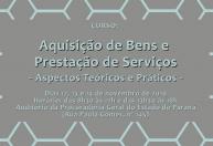 cartaz evento aquisição de bens