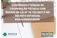 PGE e Escola de Gestão promovem capacitação sobre a nova Lei de Licitações e Contratos