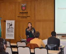 Evento é fruto de parceria entre Procuradoria-Geral do Estado, Escola da Advocacia-Geral da União, Procuradoria-Geral Federal e Procuradoria do Município de Curitiba, e contou com participação de cerca de 80 estagiários