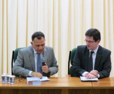 Dr. Luiz Henrique Sormani Barbugiani (CEJ) e Dr. Manoel Caetano Ferreira Filho (PRA)