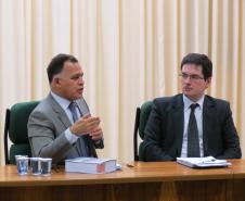 Dr. Luiz Henrique Sormani Barbugiani (CEJ) e Dr. Manoel Caetano Ferreira Filho (PRA)
