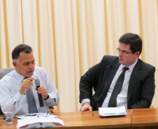Dr. Luiz Henrique Sormani Barbugiani (CEJ) e Dr. Manoel Caetano Ferreira Filho (PRA)