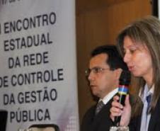 Procuradora Leila Cuellar dá as boas vindas em nome da Procuradora-Geral em exercício, Marisa Zandonai
