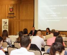 Palestra foi realizada no auditório da PGE