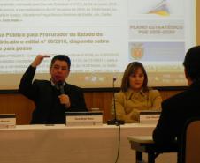 Durante três dias, os 26 procuradores ficarão em Curitiba para troca de experiência, antes de se deslocar para as regionais do interior do Estado, onde ficarão lotados.
