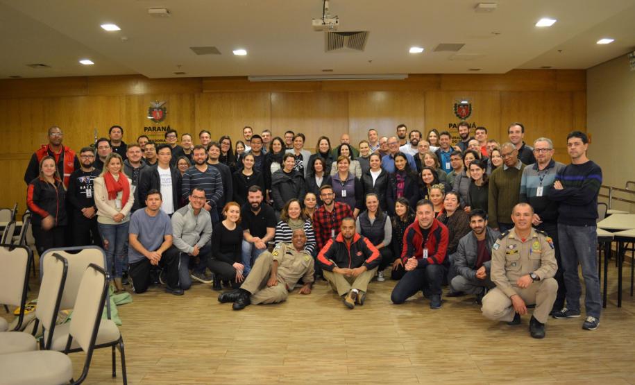 Corpo de Bombeiros forma brigadistas na PGE