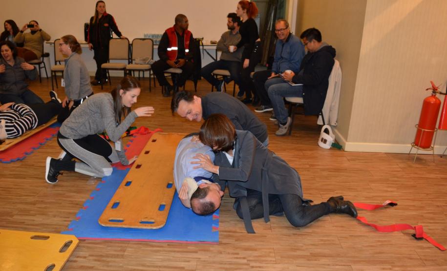 Corpo de Bombeiros forma brigadistas na PGE