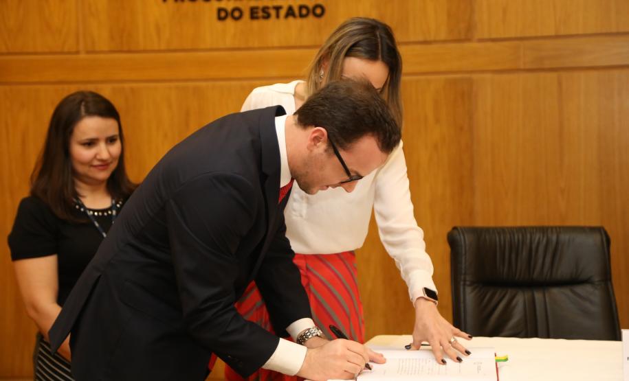 Novos procuradores tomam posse na PGE
