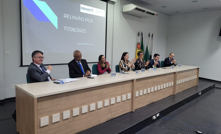 Reunião com Procuradorias Regionais discute atuação da PGE-PR em encontro anual