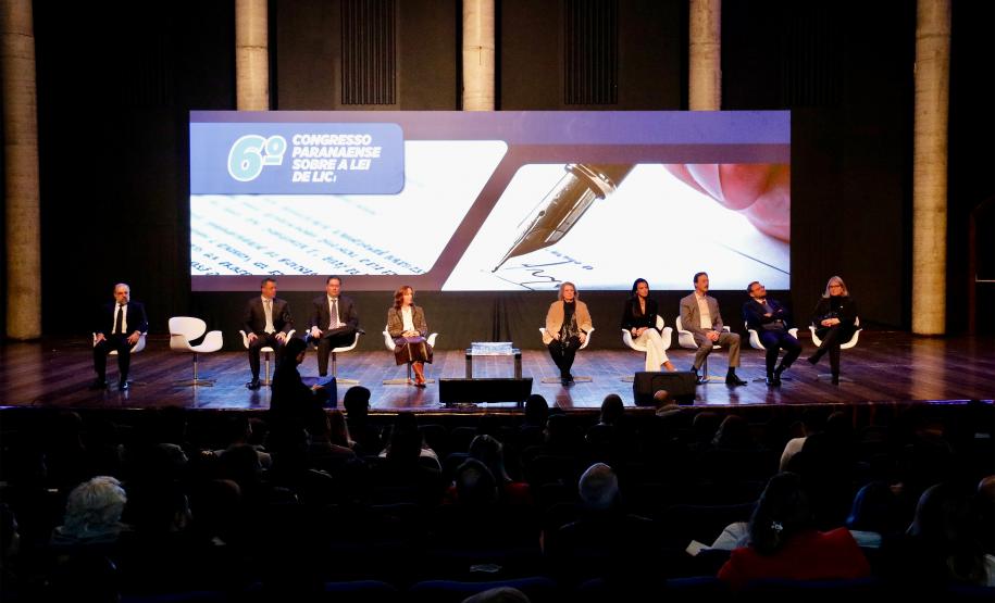 Paraná capacita mais de 1.000 pessoas em congresso sobre a Nova Lei de Licitações