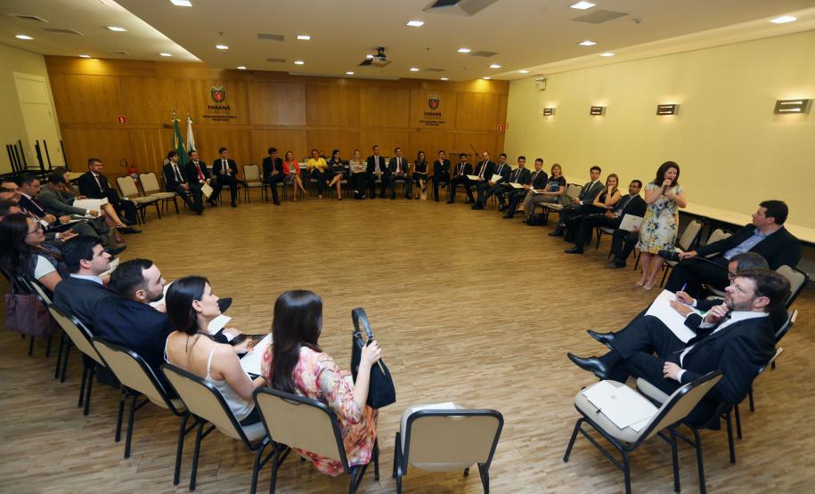 Procuradores participam de encontro em Curitiba As Coordenadorias tiveram reuniões durante dois dias