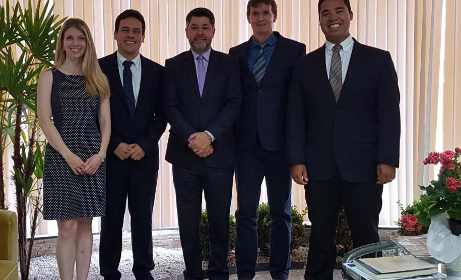 Procurador-geral visita regional de Ponta Grossa Trabalho integrado