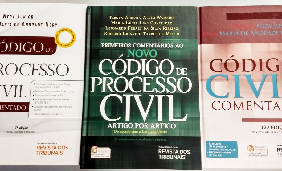 Biblioteca da PGE recebe 291 novos livros Livros que foram enviados às 17 procuradorias regionais do Estado