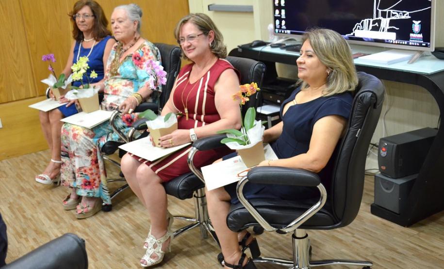 Servidoras homenageadas