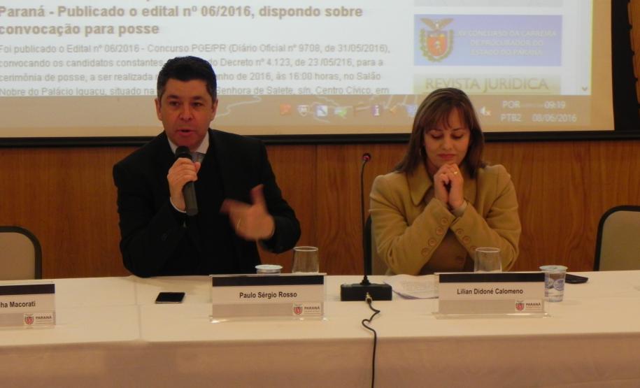 Durante três dias, os 26 procuradores ficarão em Curitiba para troca de experiência, antes de se deslocar para as regionais do interior do Estado, onde ficarão lotados.