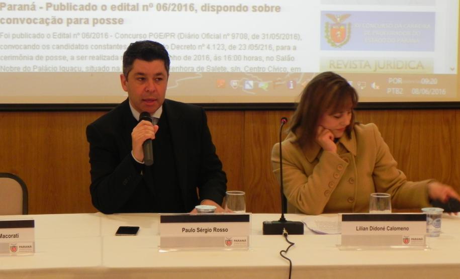 Durante três dias, os 26 procuradores ficarão em Curitiba para troca de experiência, antes de se deslocar para as regionais do interior do Estado, onde ficarão lotados.