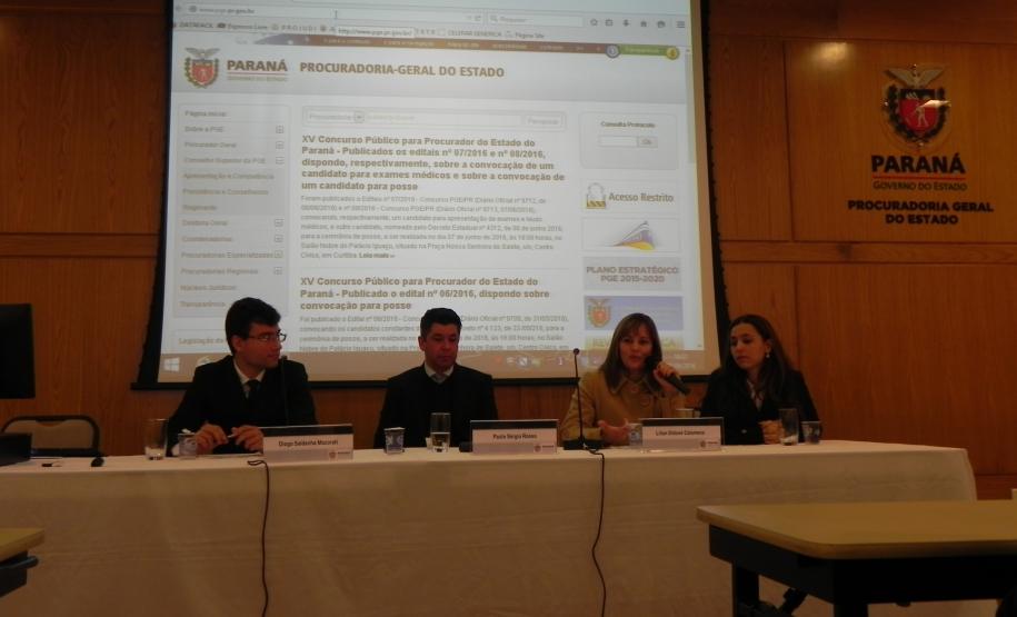 Durante três dias, os 26 procuradores ficarão em Curitiba para troca de experiência, antes de se deslocar para as regionais do interior do Estado, onde ficarão lotados.