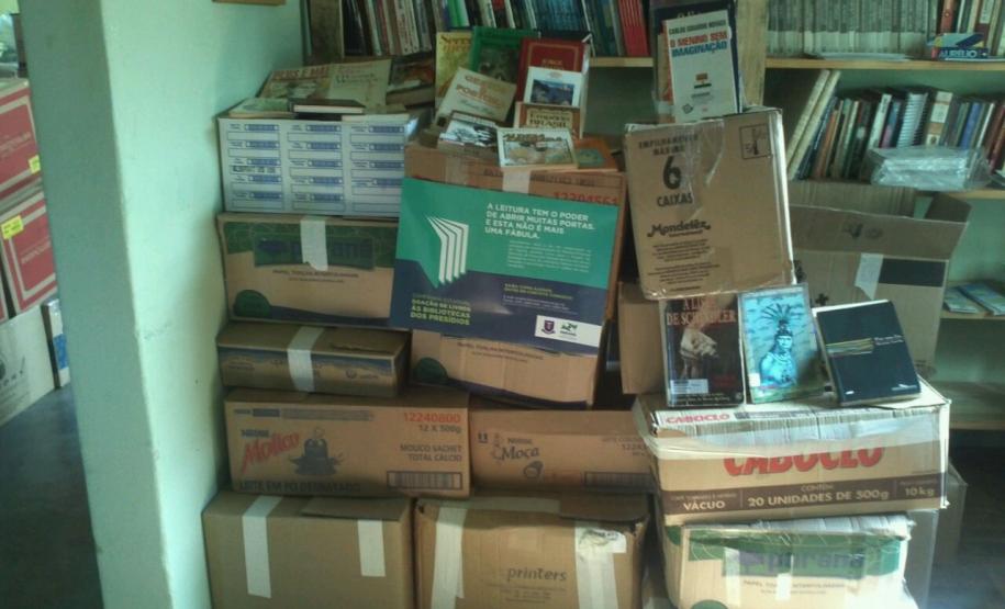 Procuradoria-Geral do Estado realiza doação de livros de literatura para o Sistema Penal